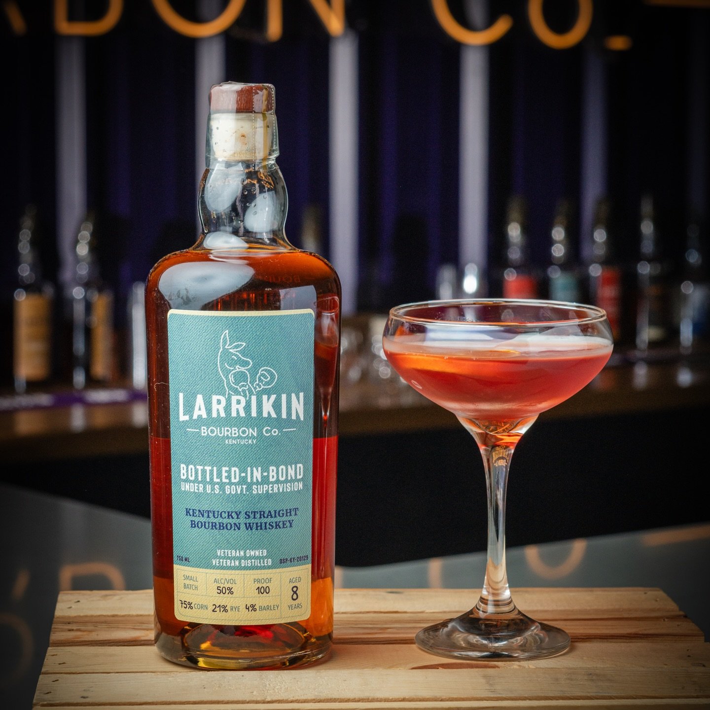 Today would be best celebrated with a Larrikin BIB Manhattan 🍸 Happy National Bottled in Bond Day, celebrate accordingly!