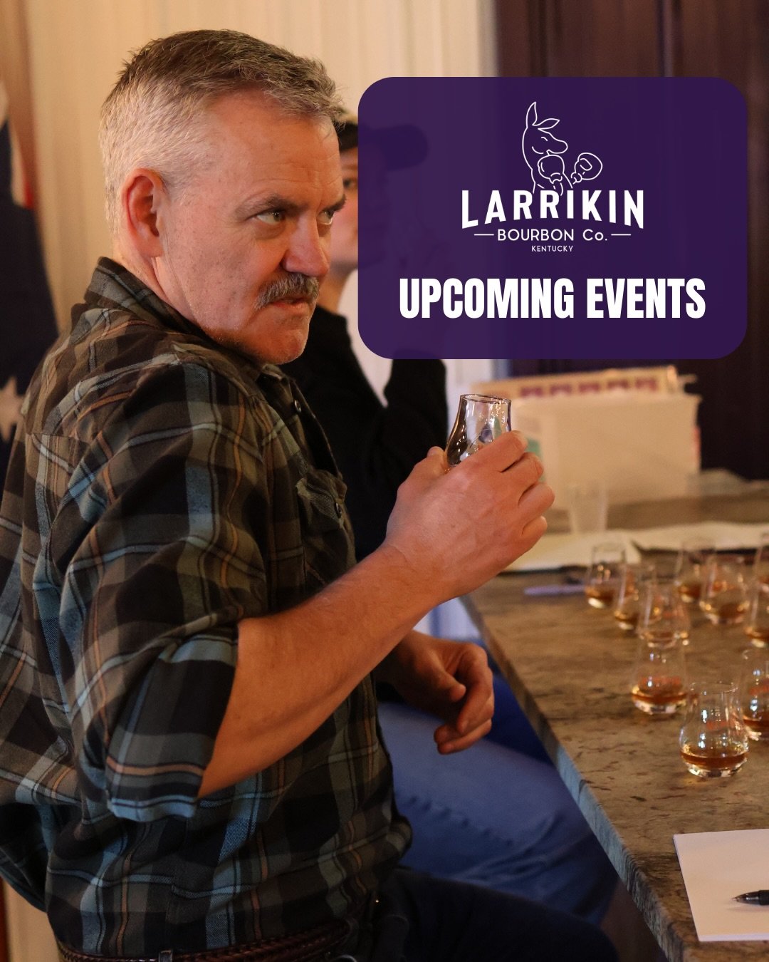 Lots and lots of fun events are on deck! 

Show up to any of these locations ranging from Lawrenceburg, Ky to Janesville, WI and give us your best &ldquo;Greg trying a new bourbon&rdquo; pose and we will be sure to make fun of you 🥃