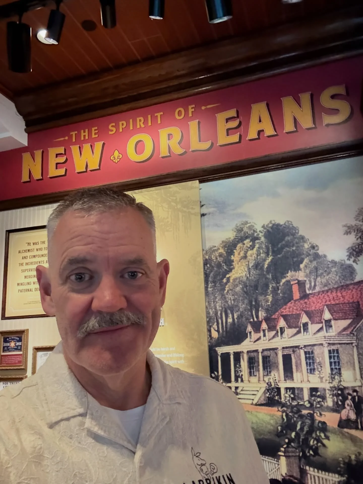 Here is picture proof of how much fun Greg is having at the NOLA Bourbon Festival, he will be there the rest of the weekend if you can sneak in!