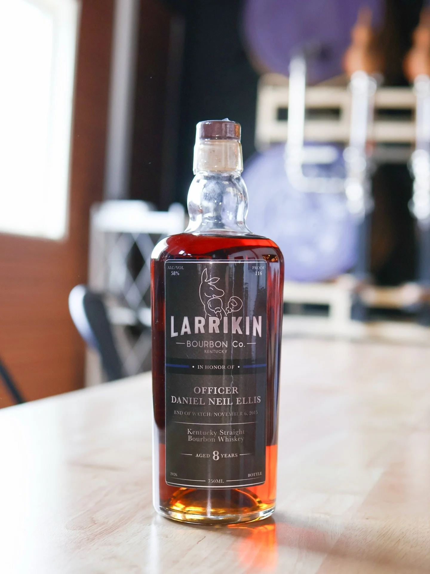 Raise a glass. Remember a hero.

This limited release honors Officer Daniel Ellis, whose courage and sacrifice will never be forgotten.

Every bottle helps support The Daniel Ellis Foundation, giving back to the families who carry that legacy forward