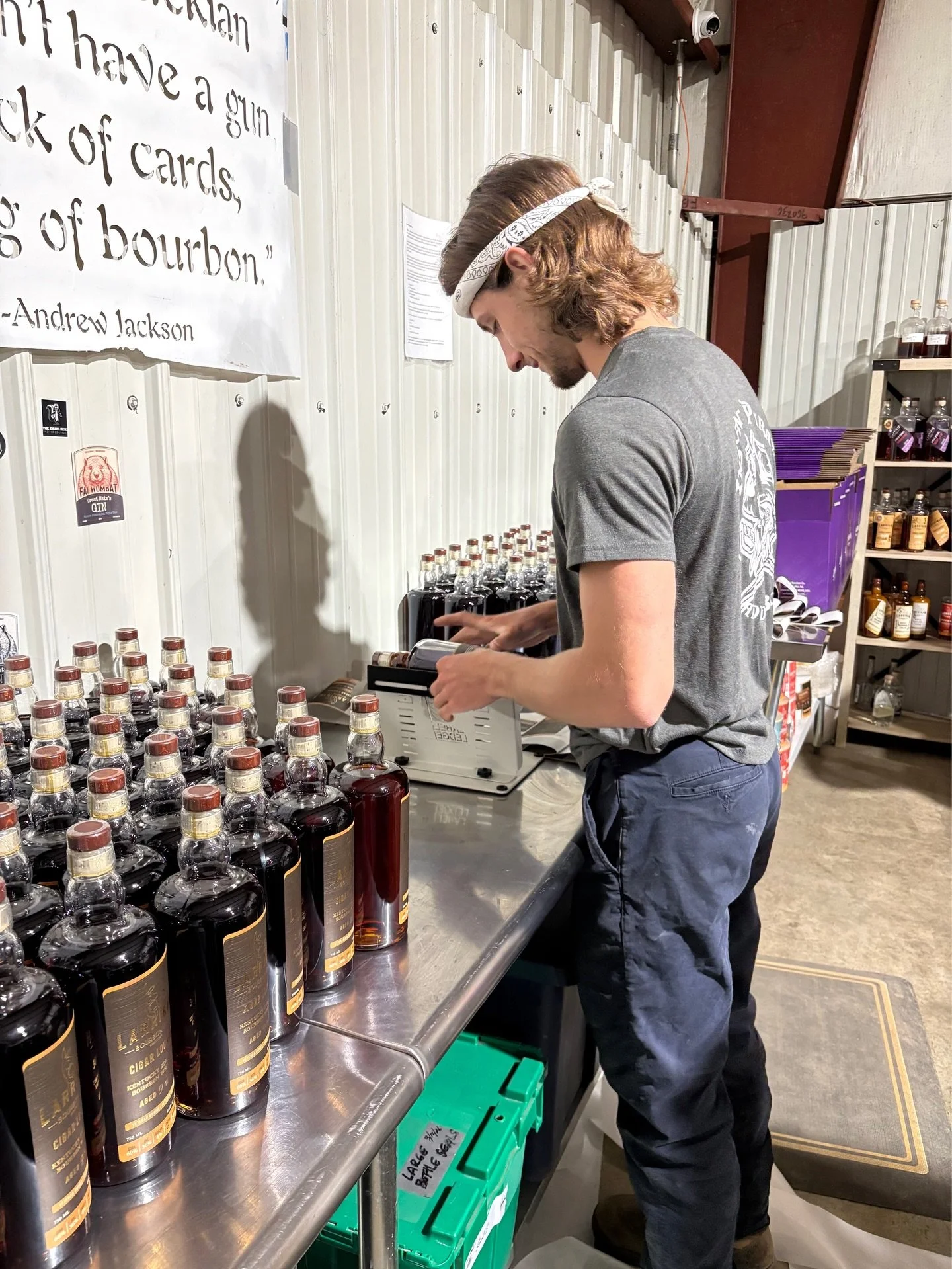 Proof that good things don&rsquo;t just happen&hellip; they get bottled.
Cigar Lounge Batch 6 is officially on the line 🥃
Who&rsquo;s grabbing one?