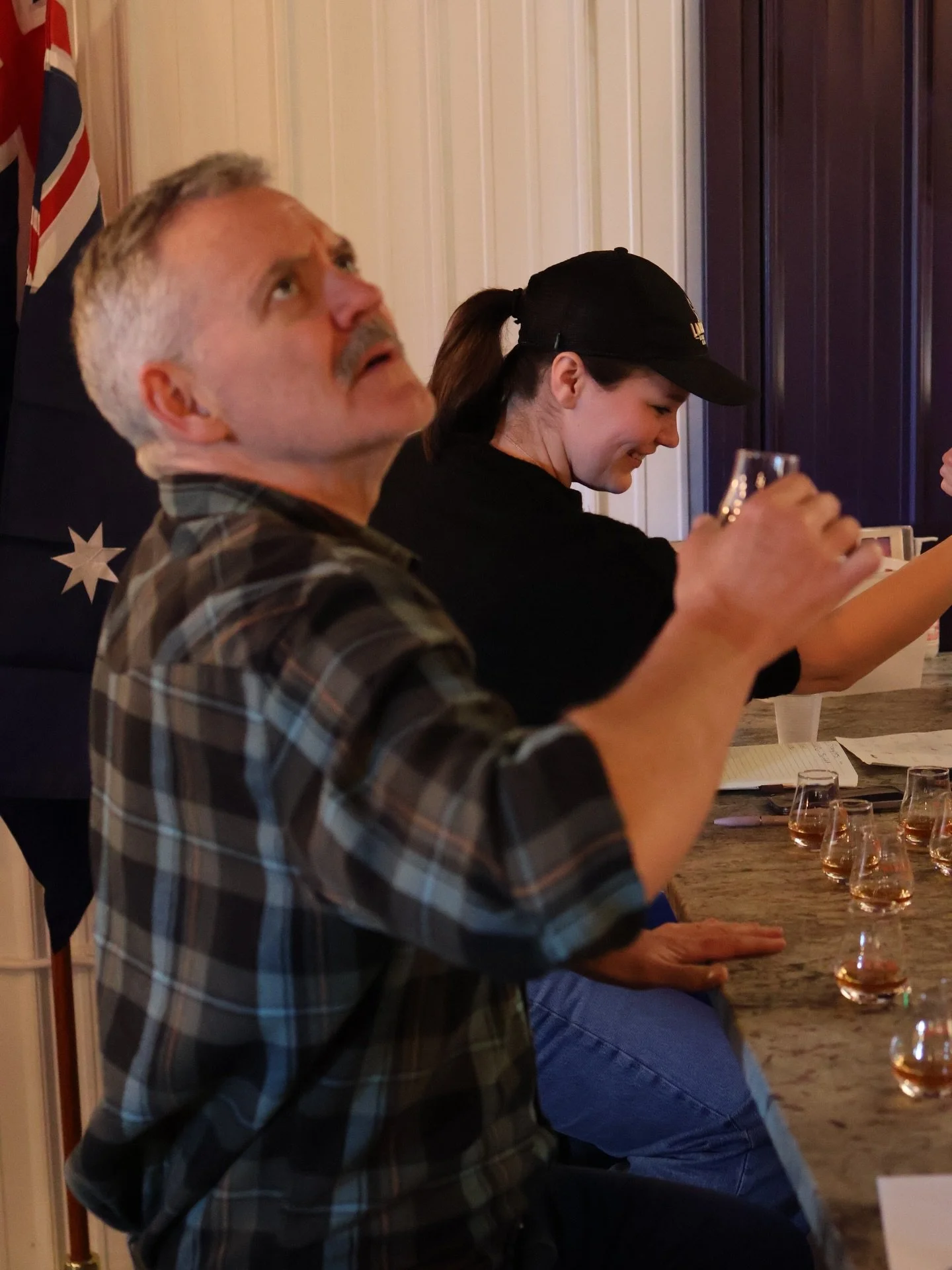 This is what happens when you tell Greg to act natural. That R&amp;D batch must have made him happy 😄 #BottledinBond #R&amp;D