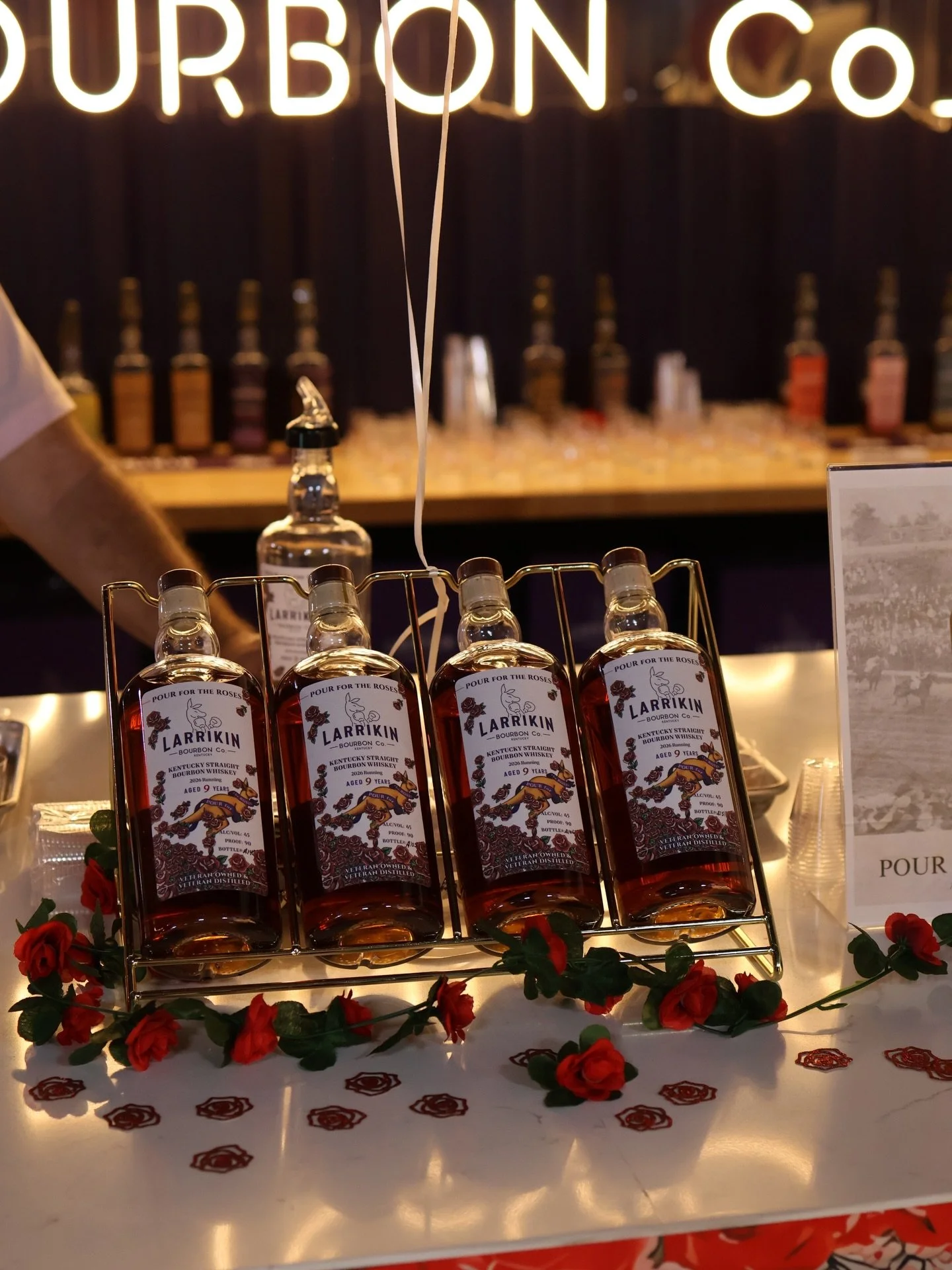 Some of our favorites from Toast to the Track 2026 🥃 The sausages were definitely SIZZLING and racing yesterday. 🔥

If you missed it, we are still pouring up Pour for the Roses at the distillery today, and there are a couple left online so act fast