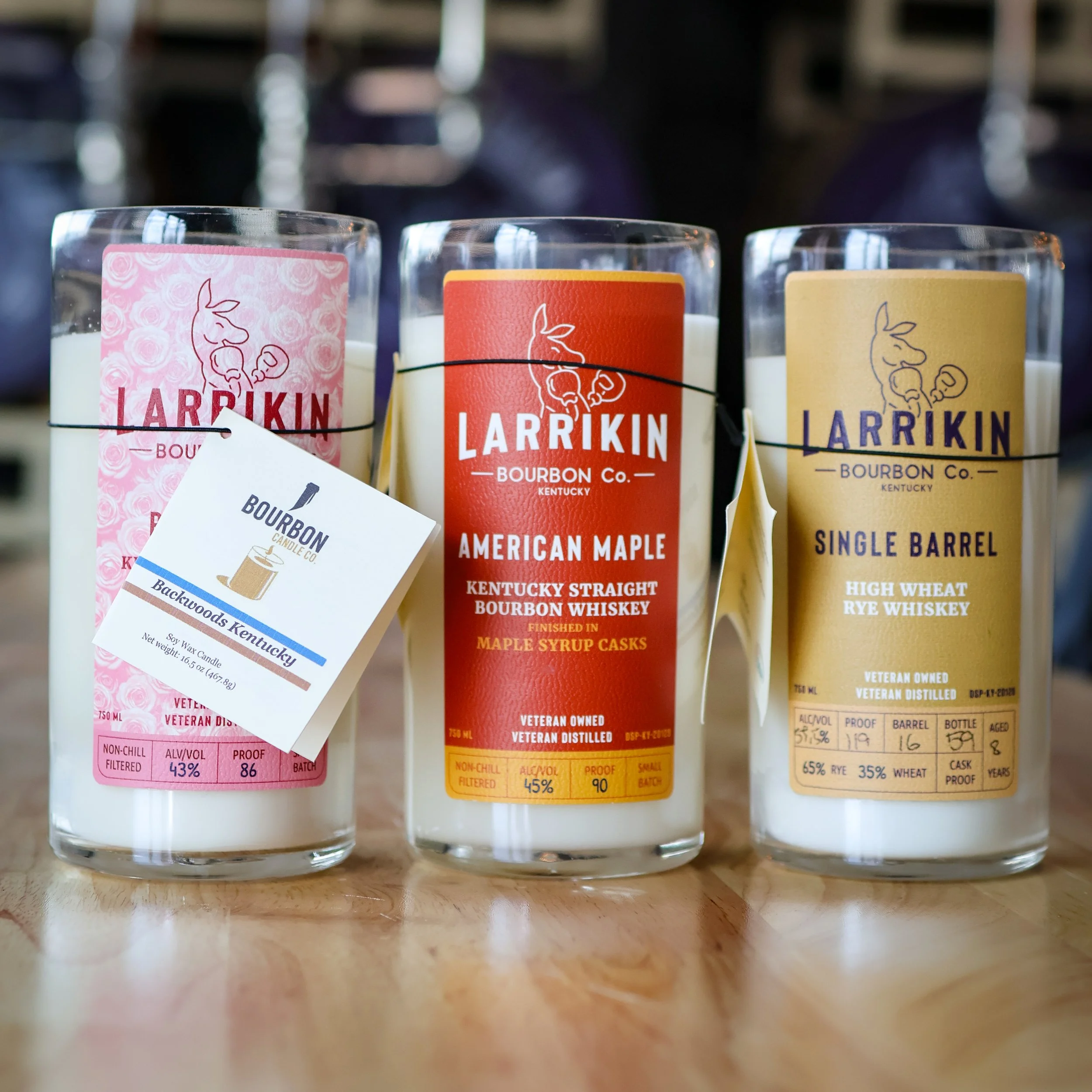 Larrikin Bottle Candle