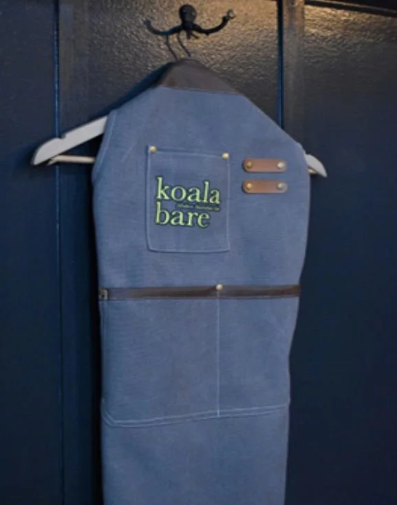 Koala Bare Canvas Apron1.jpg
