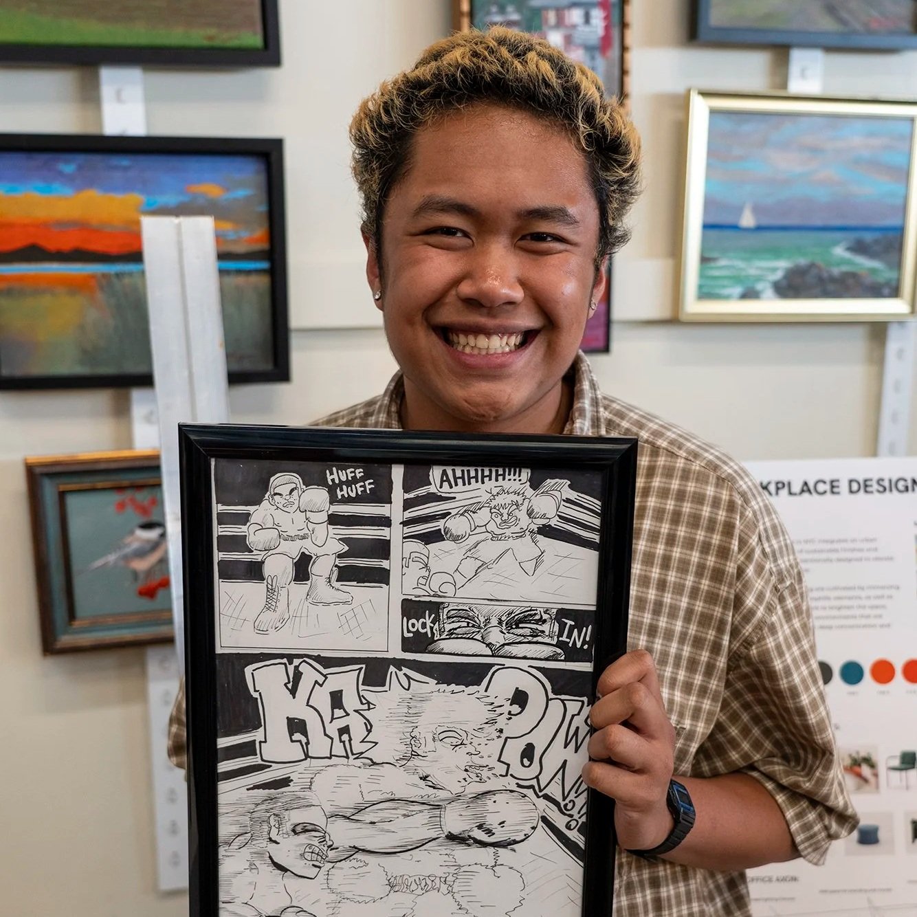 Sam Rimando, University of Washington: Comic
