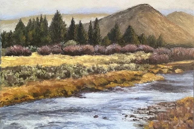 Jowynna Michel, Montana Stream, Pastel