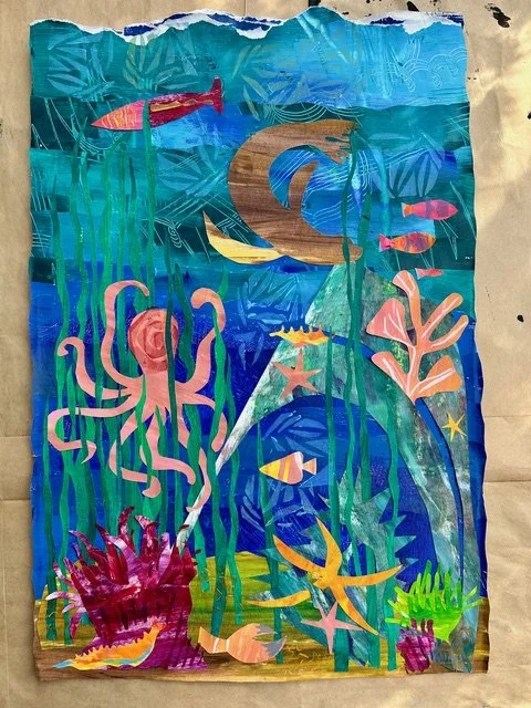 "Under the Sea" collaboration piece