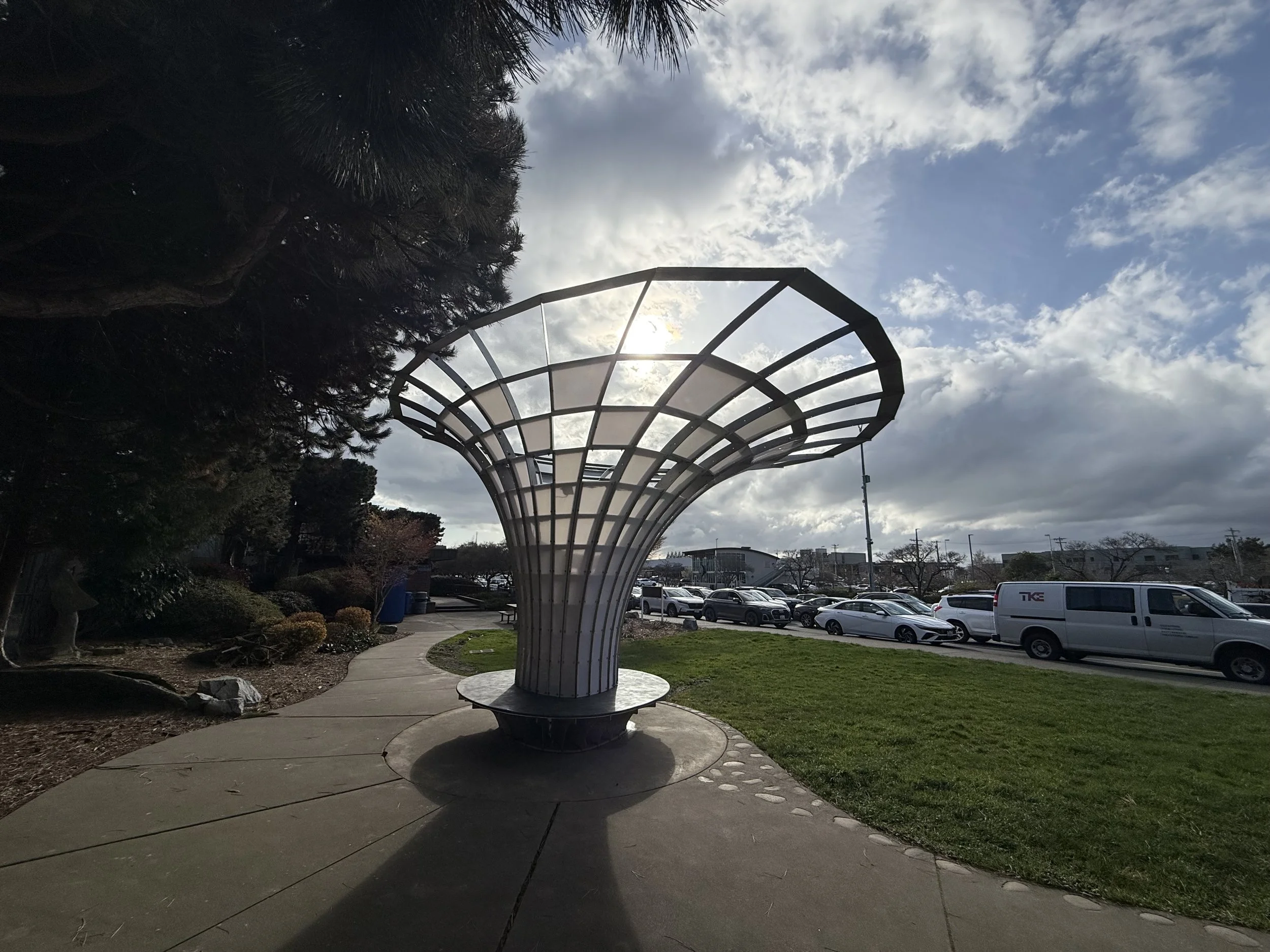 "Gateway Canopy"  artist Sean Orlando installed March 2026