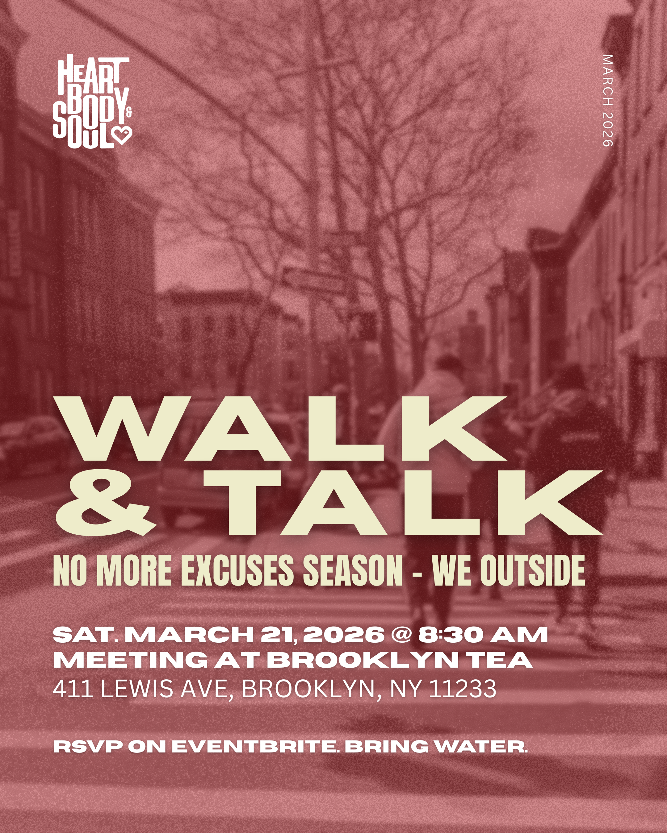 Walk & Talk: March 2026