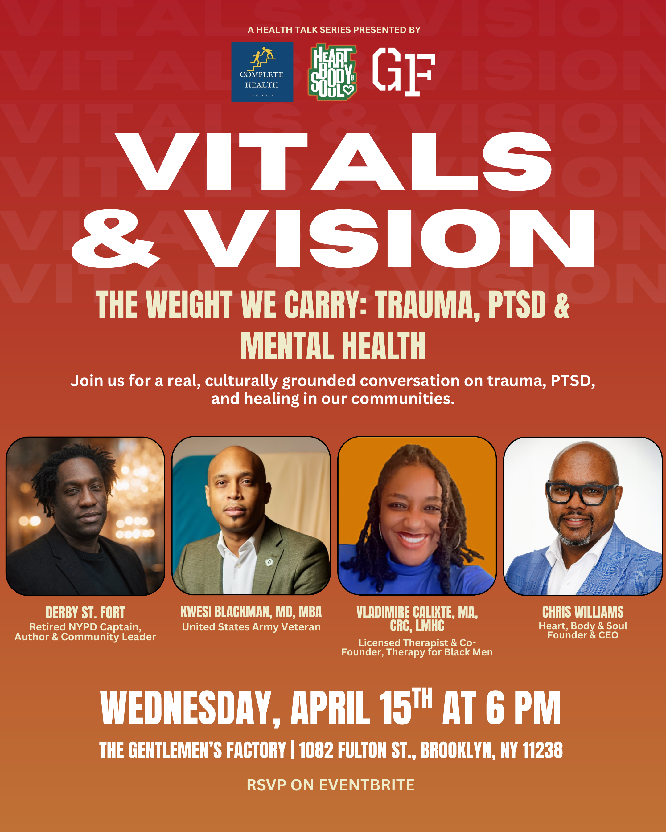 Vitals &amp; Vision: April 2026