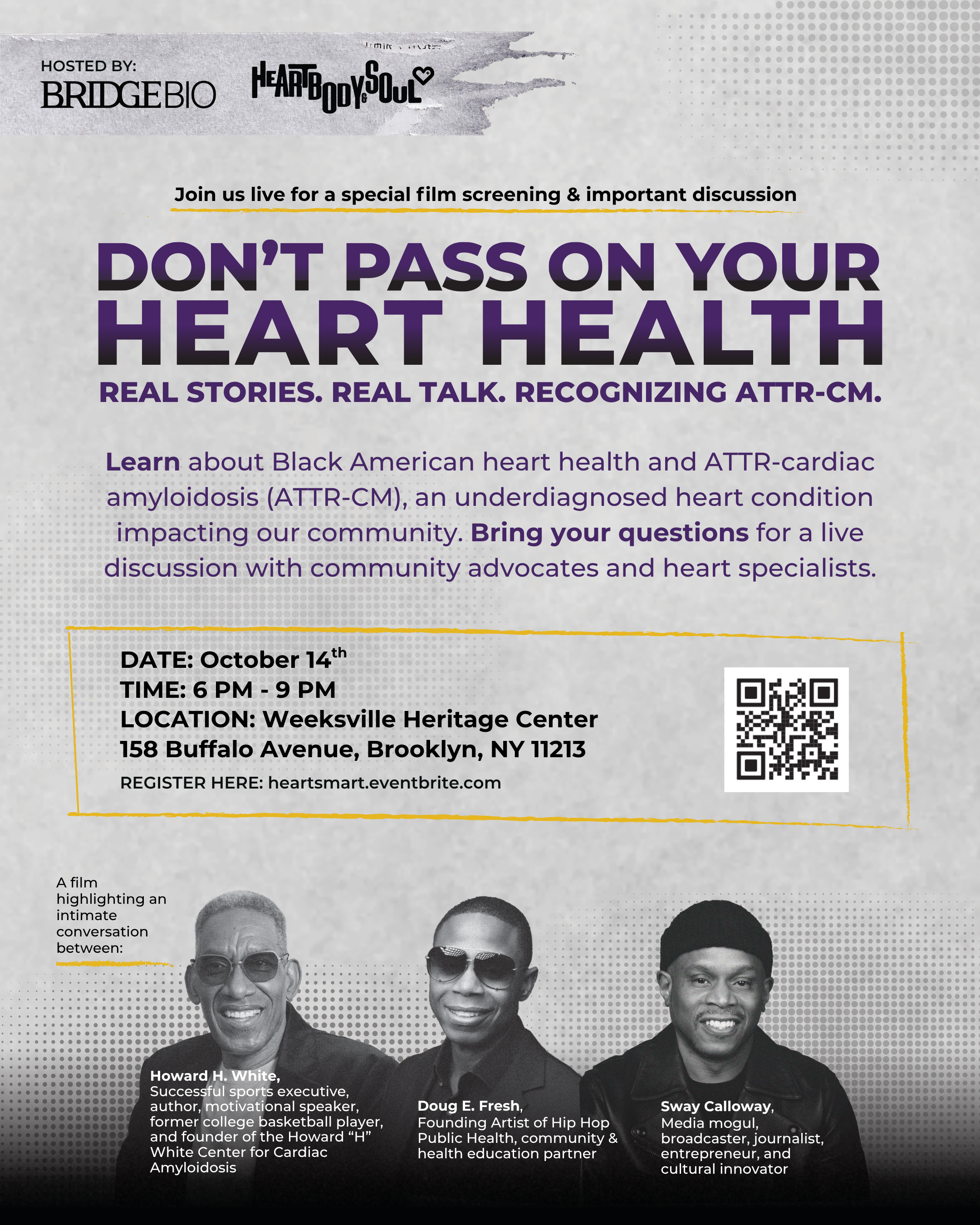 BridgeBio's Heart Smart: Know the Risk. Know the Signs.
