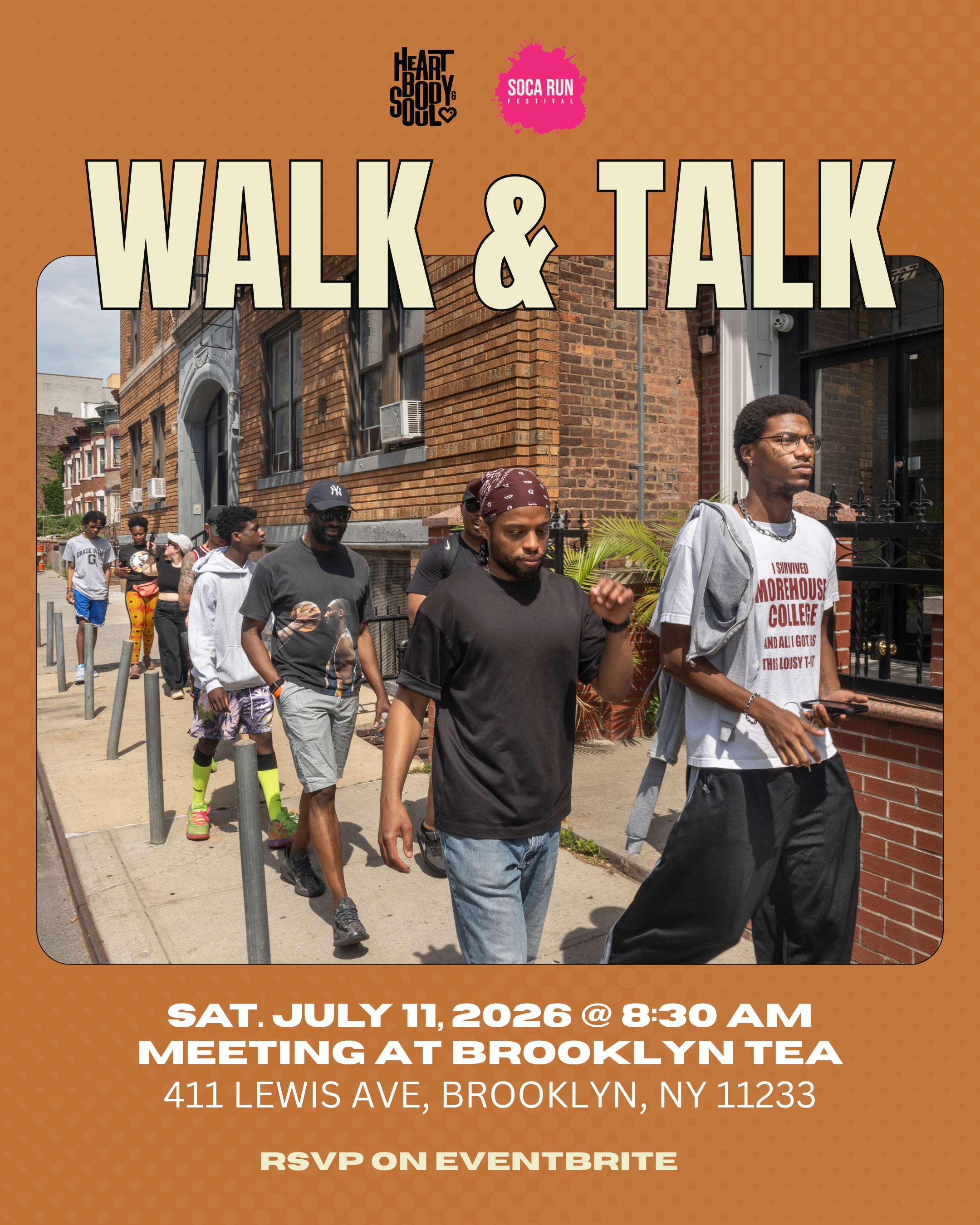 Walk &amp; Talk: July 2026