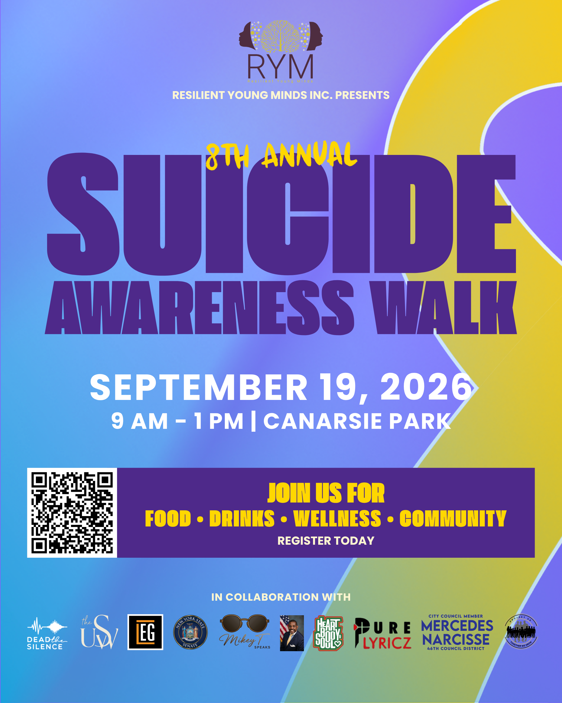 RYM's 8th Annual Suicide Awareness Walk
