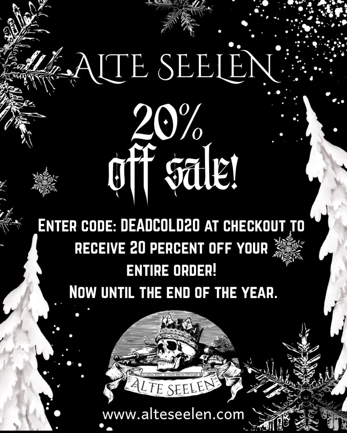 End of Year Sale!