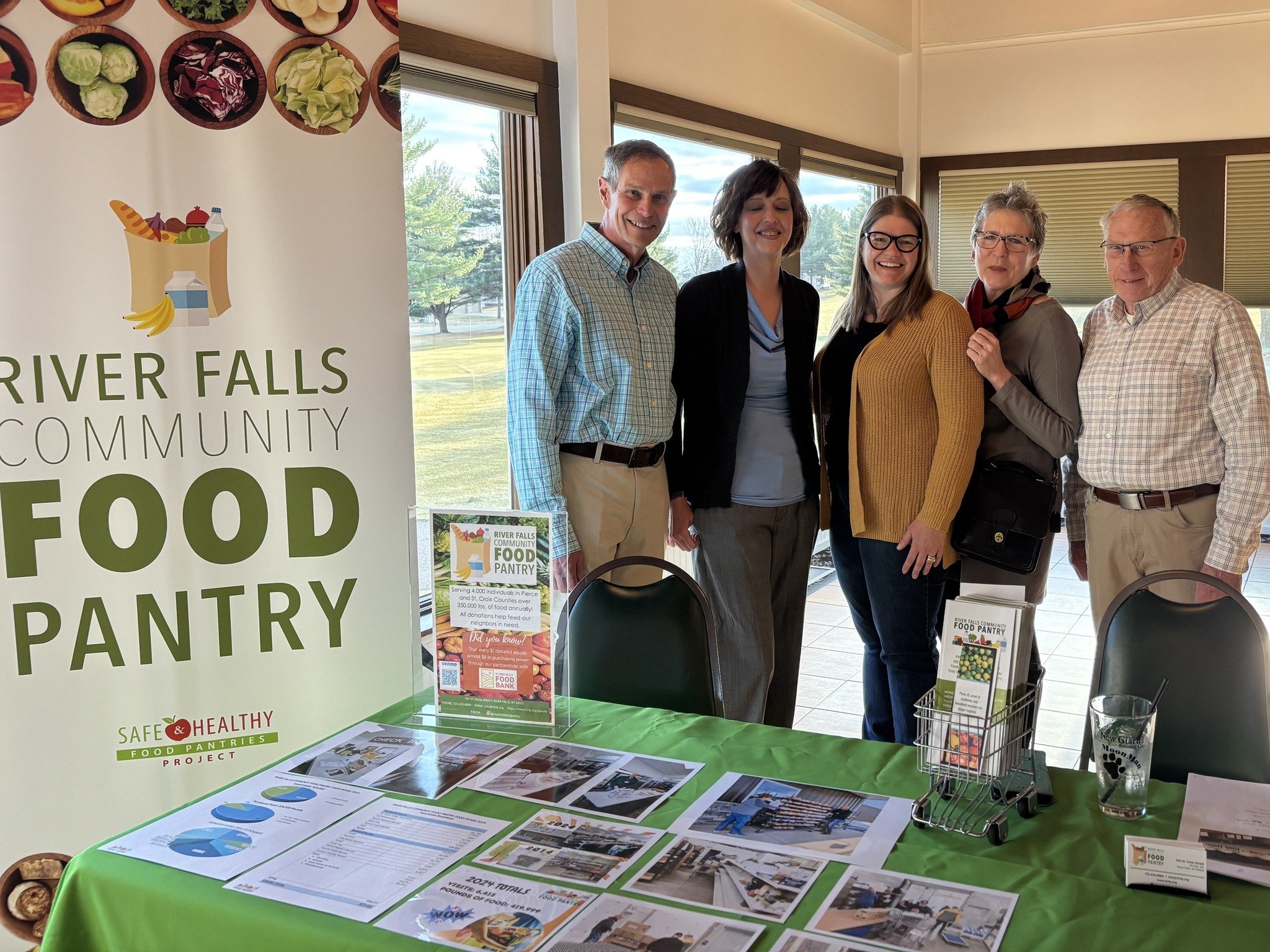 Presentor Talking About Food Insecurity In River Falls