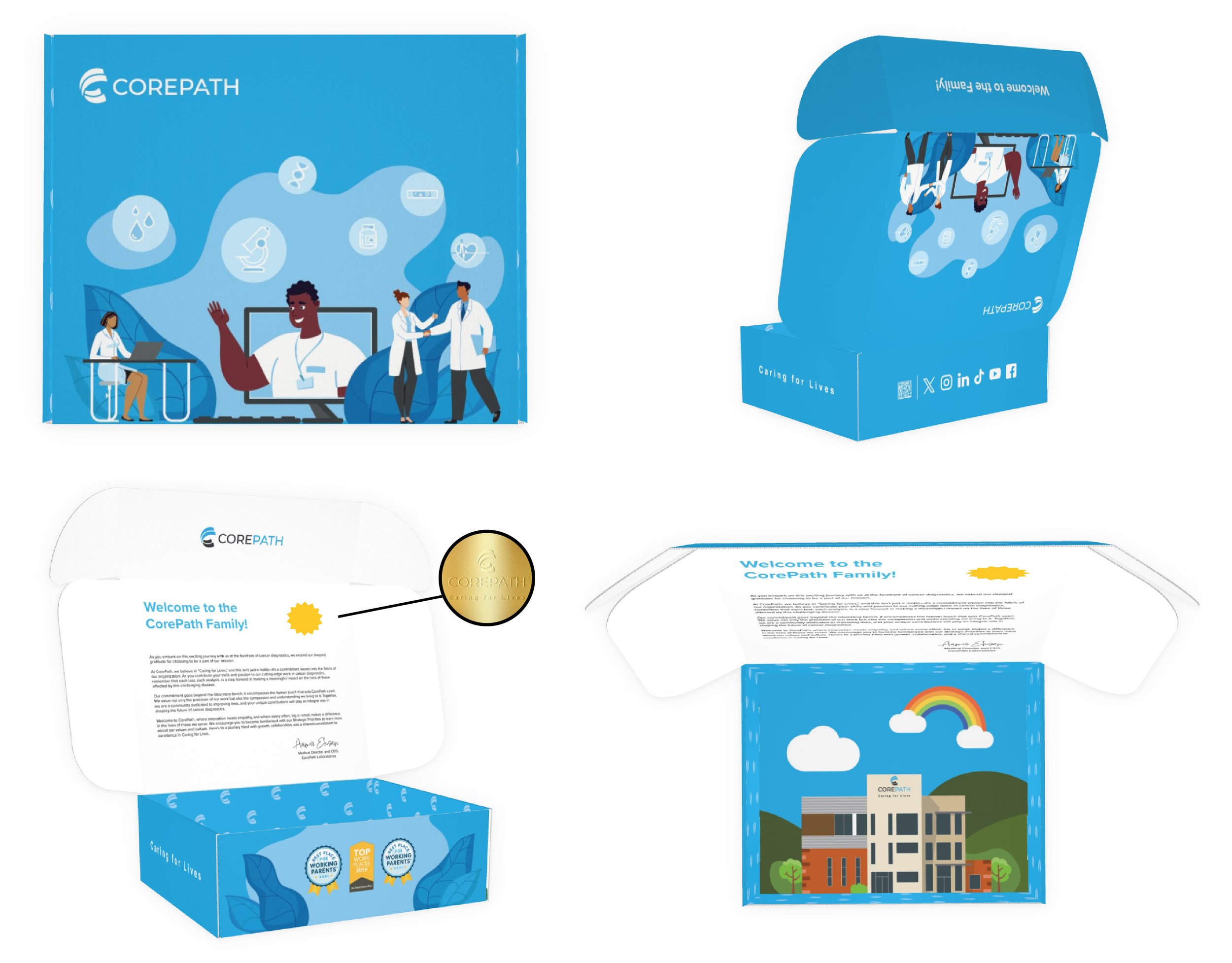 Digital Proof of The New Hire Welcome Box