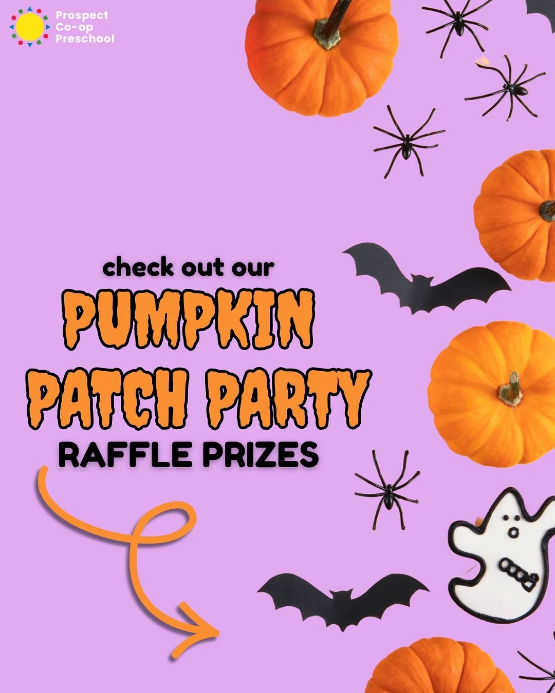 Hey Prospect Family! 👋 

The Pumpkin Patch is happening THIS WEEK &mdash; Saturday Oct. 25th from 10:30am-12:30pm! 🎃 🕷️ 👻 

We know you&rsquo;re already prepping your kids for the super fun games, crafts and snacks. So now, we&rsquo;re excited to