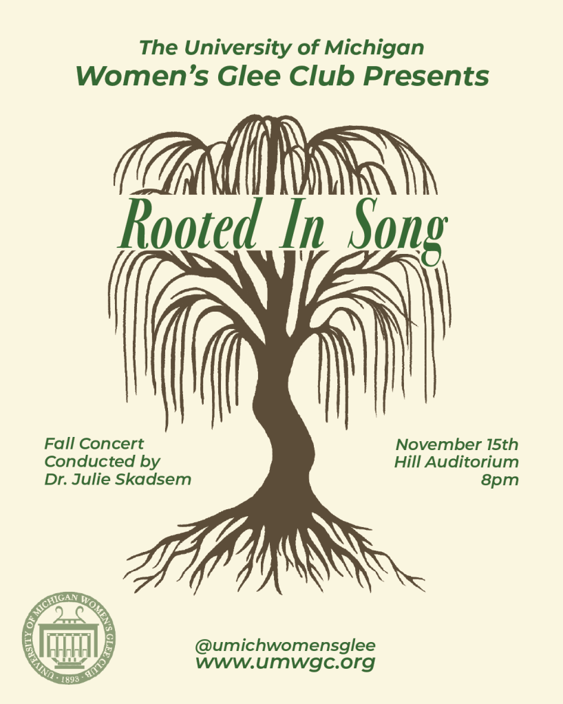 Rooted in Song: Women’s Glee Club Fall Concert