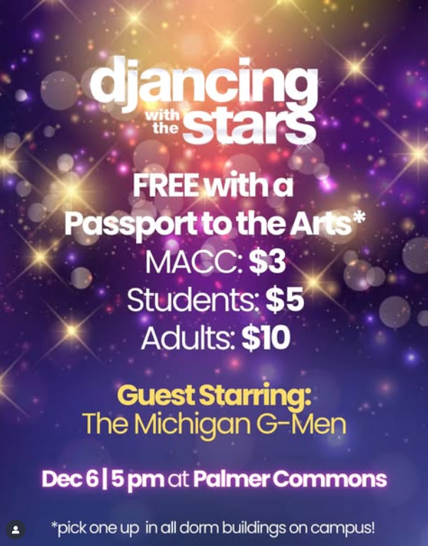 DJancing with the Stars:&nbsp; DJs A Cappella Fall Concert&nbsp;