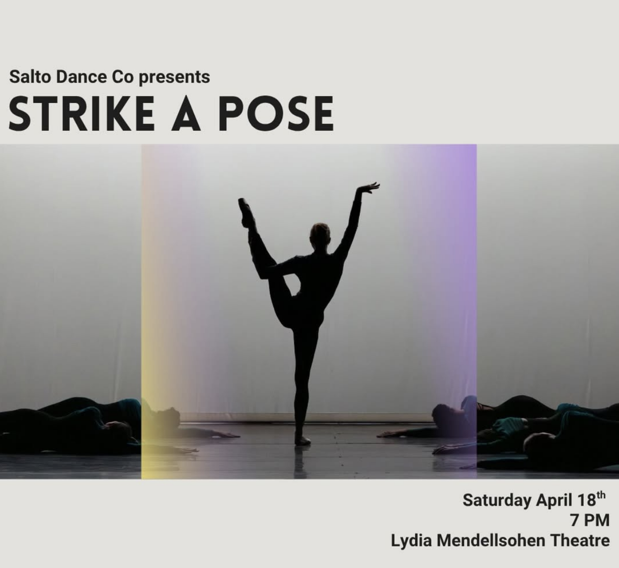 Strike a Pose! by Salto Dance Company