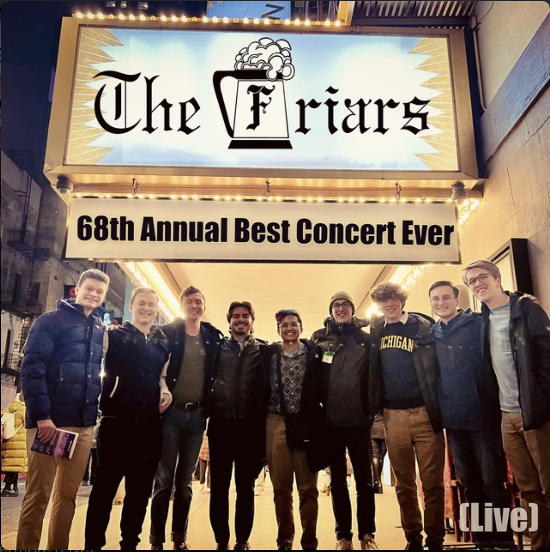 “68th Annual Best Concert Ever (Live)” by The Friars