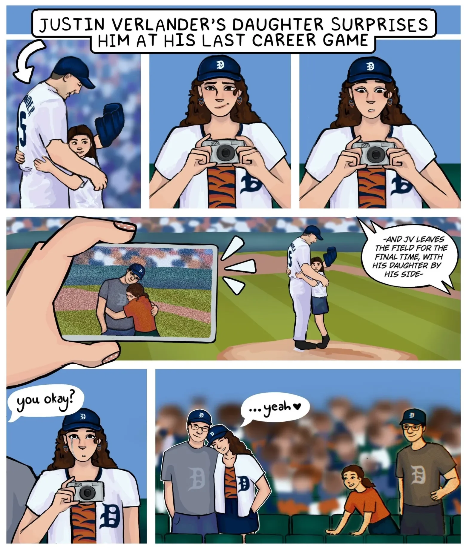 “Sometimes there IS crying in baseball” by Audrey Rosenberg 