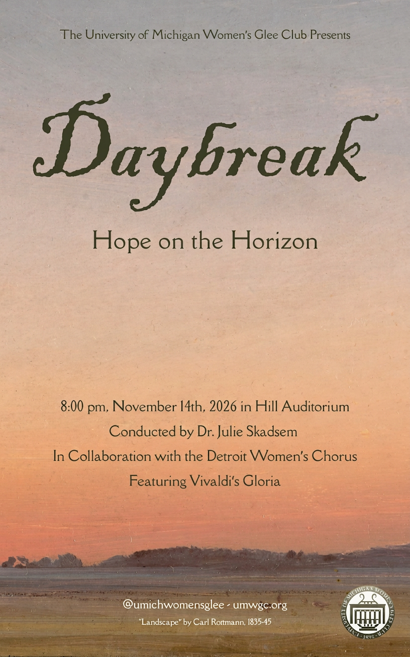 The U-M Women’s Glee Club Fall Concert (Copy)