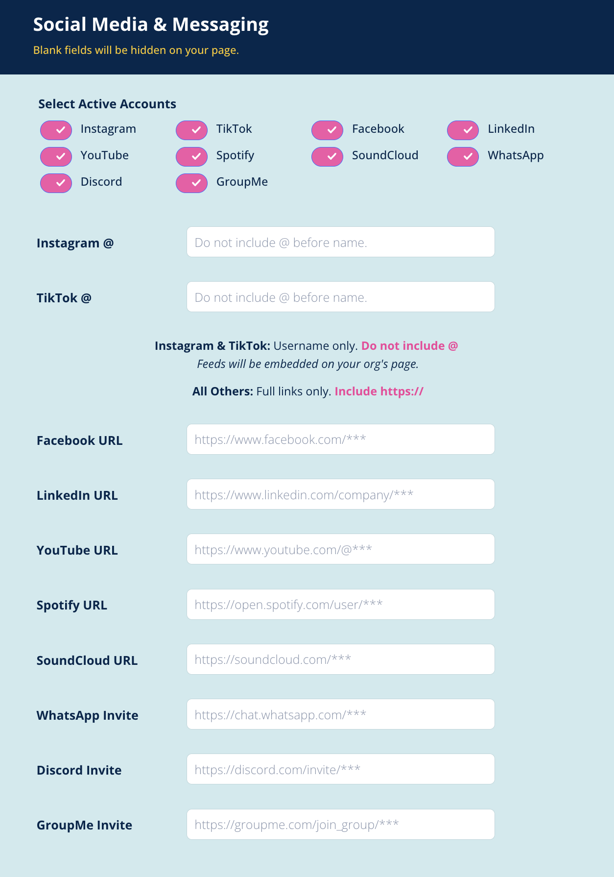 screenshot form social media