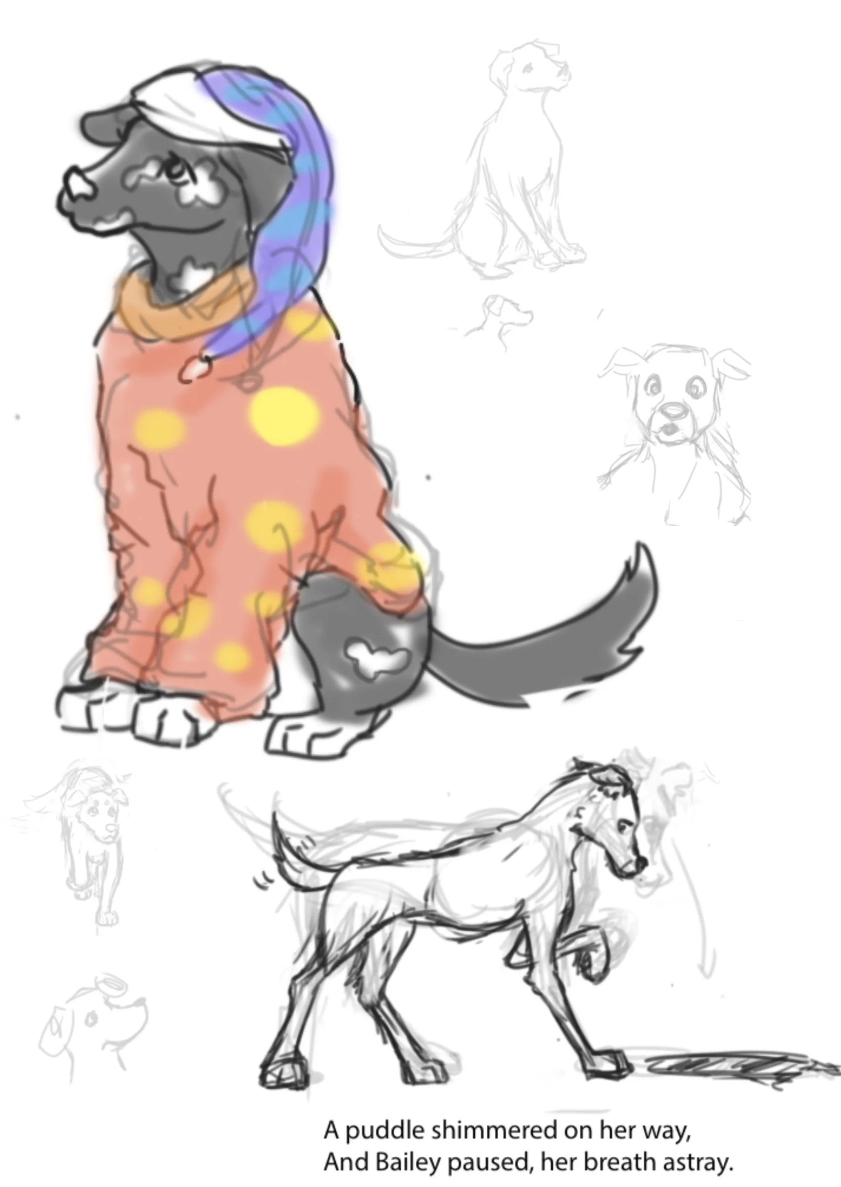 DRAGON COVE OF MYTHS, LEGENDS, AND STORIES: Character Design Brainstorm☀️