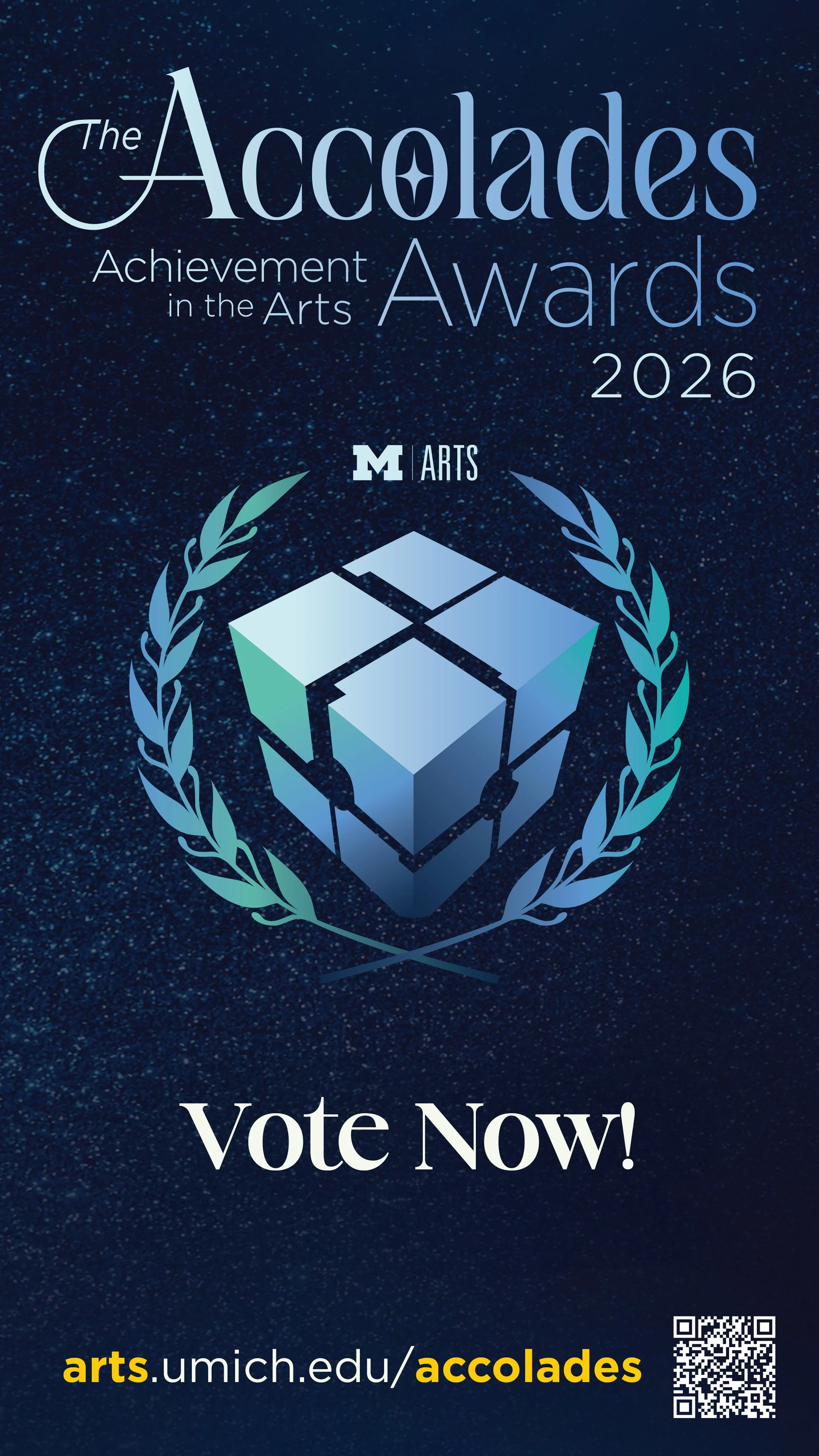 Accolades Achievement in the Arts Awards- Vote now!