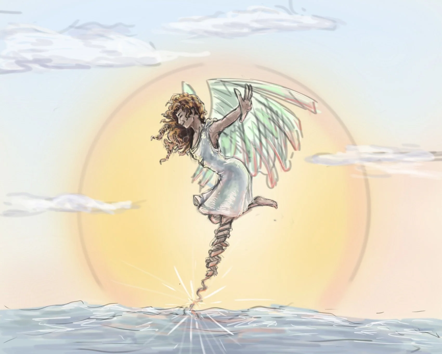 DRAGON COVE OF MYTHS, LEGENDS, AND STORIES: Eos, the Greek Goddess (and Protein) of the Dawn