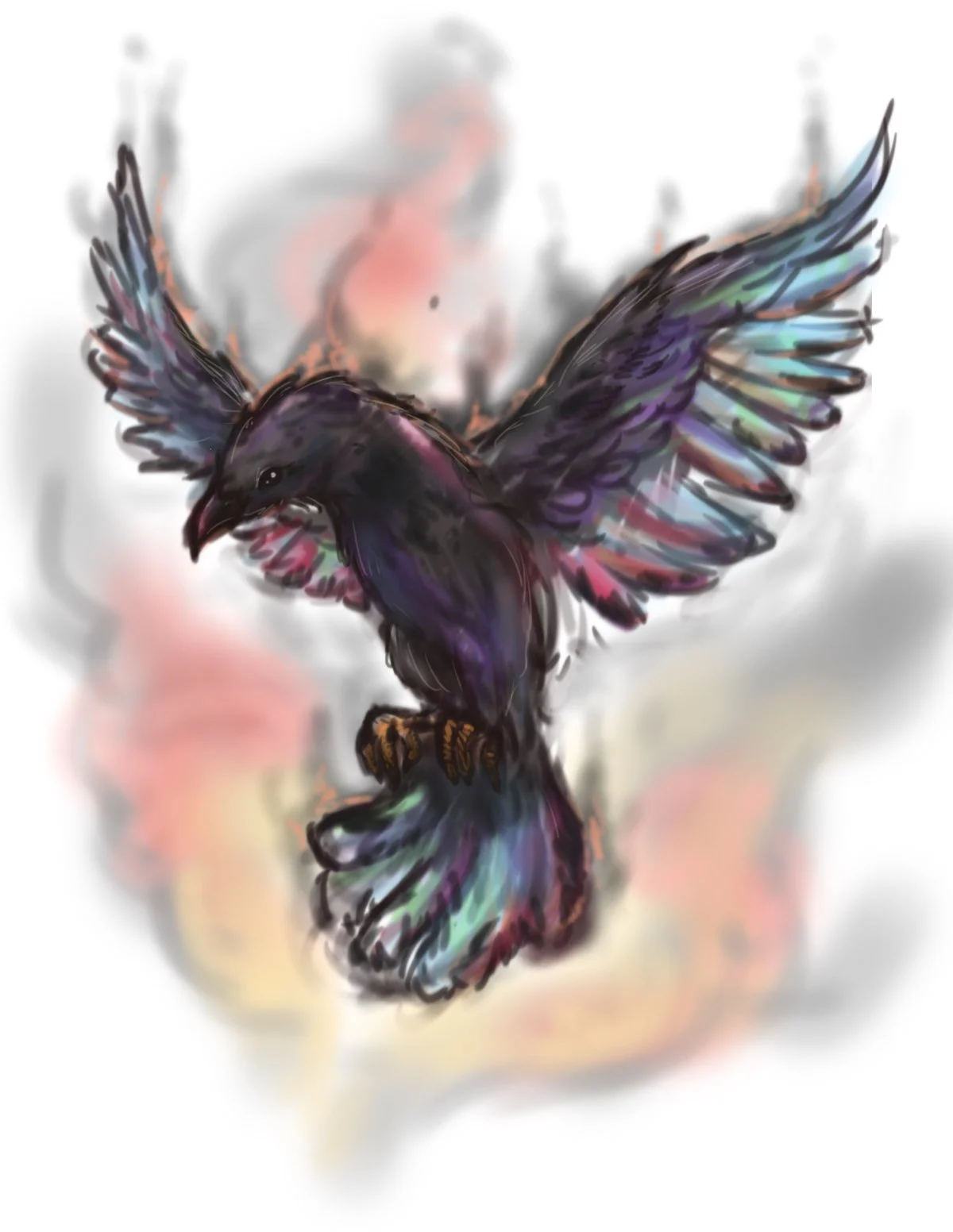 DRAGON COVE OF MYTHS, LEGENDS, AND STORIES: Legend of the Rainbow Crow🐦‍⬛🌈