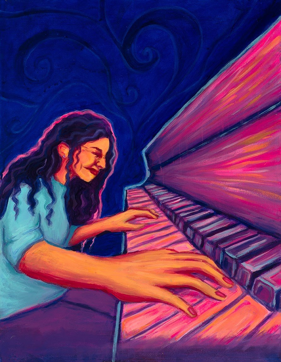 Painting by Mia Echlin