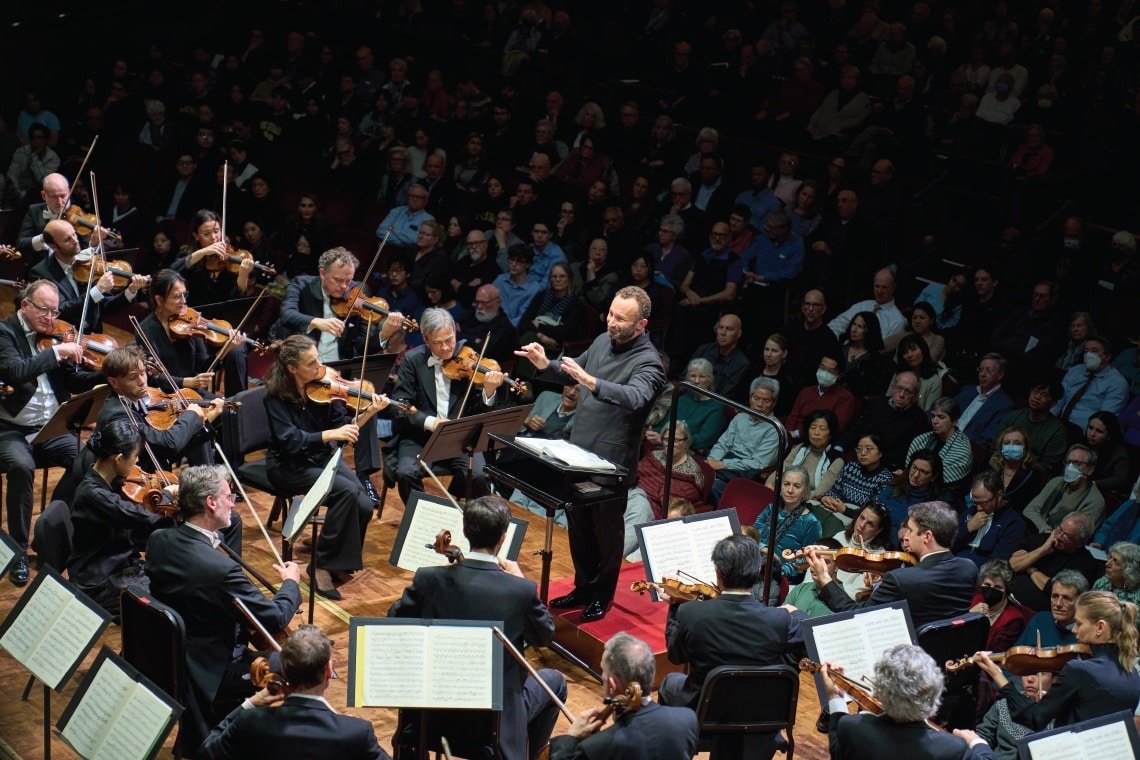 Kirill Petrenko conducts the Berlin Philharmonic Orchestra in Ann Arbor. Courtesy of UMS