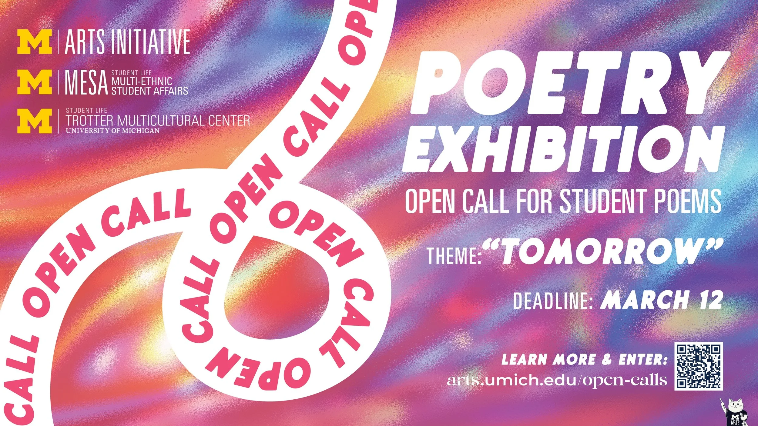 Poetry Exhibition Open Call for Student Poems