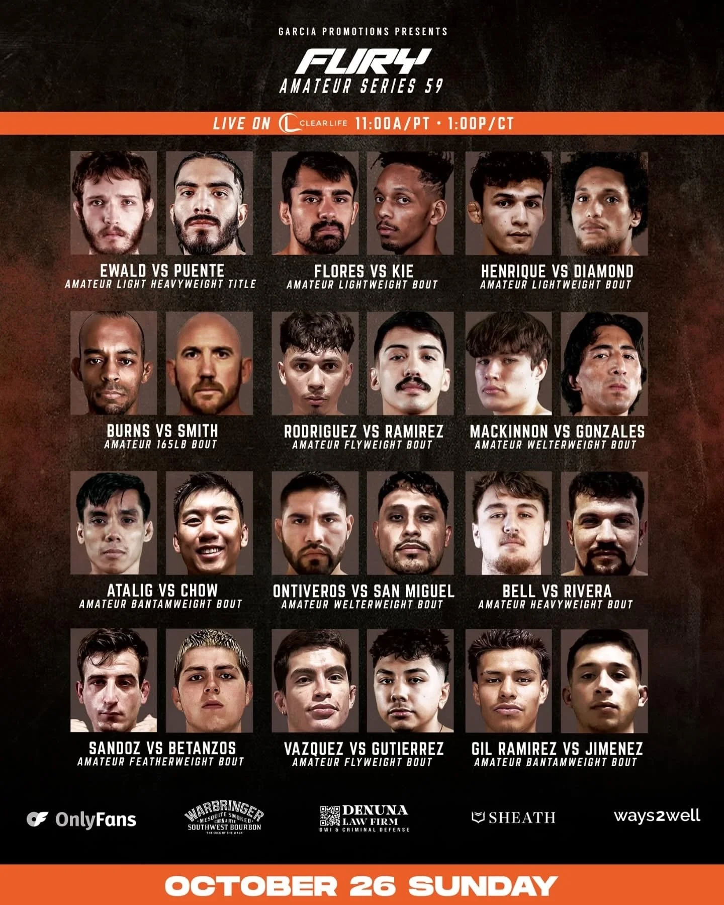 Fury Amateur Series 59