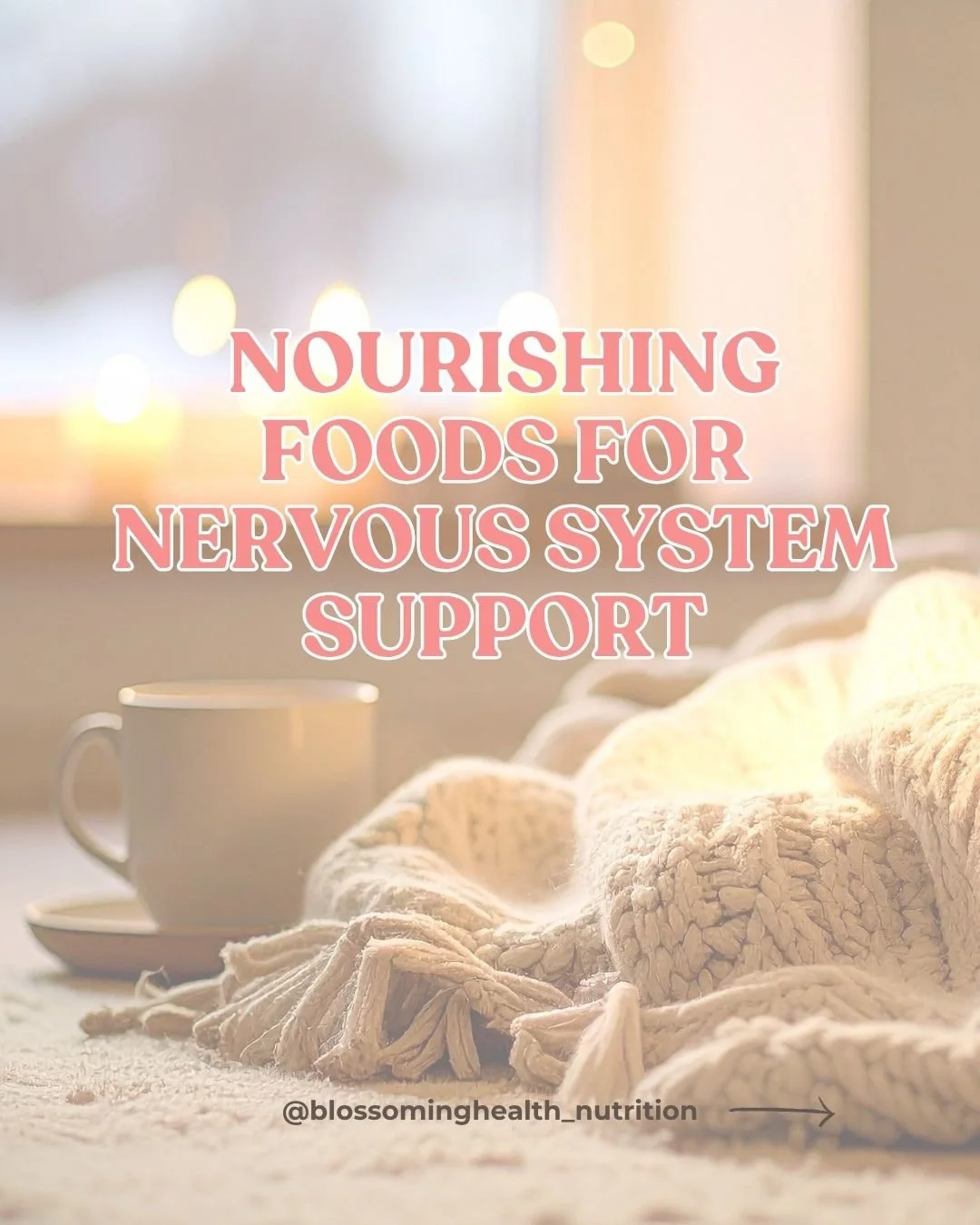 🫐 Nourish your nervous system 🥑

When I am going through a stressful time, I like to turn to nourishing foods to support my nervous system and promote feelings of calm. While they might not remove the stressor, they help my body cope better until l