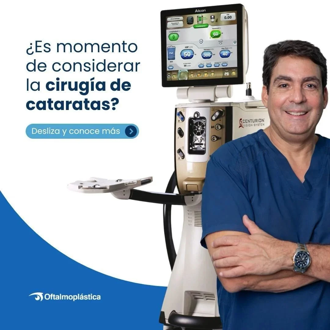 👁️ Las cataratas afectan tu visi&oacute;n de forma progresiva, pero &iquest;c&oacute;mo saber cu&aacute;ndo es el momento de considerar la cirug&iacute;a? 🤔💡 Desliza y descubre todo lo que necesitas saber para tomar la mejor decisi&oacute;n sobre 