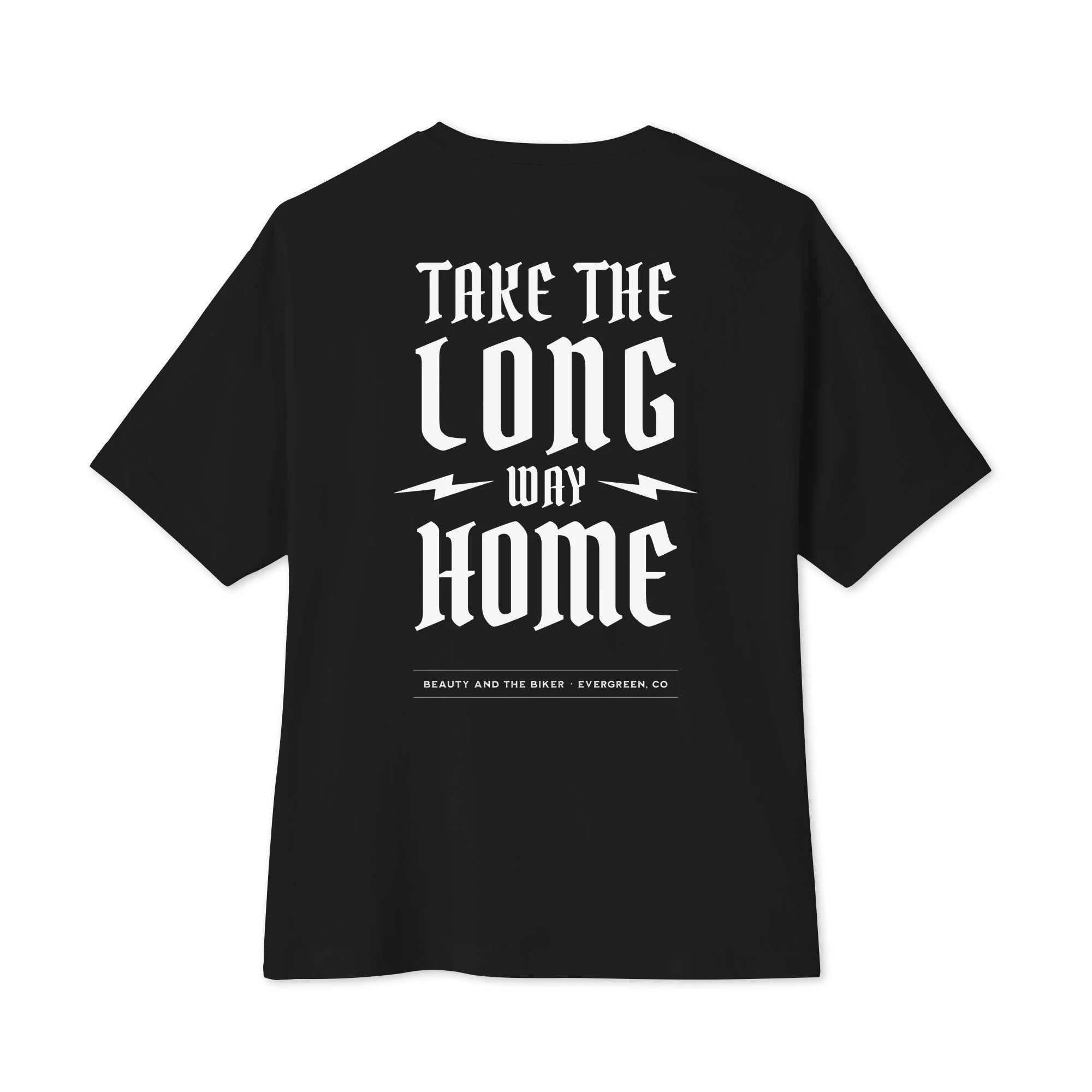 Take The Long Way Home - Oversized Boxy Tee
