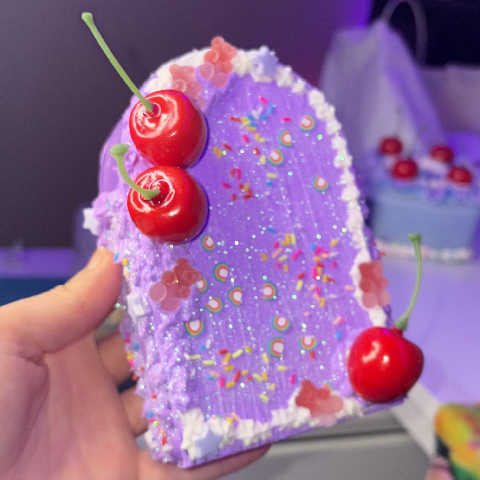Fake cake Vase