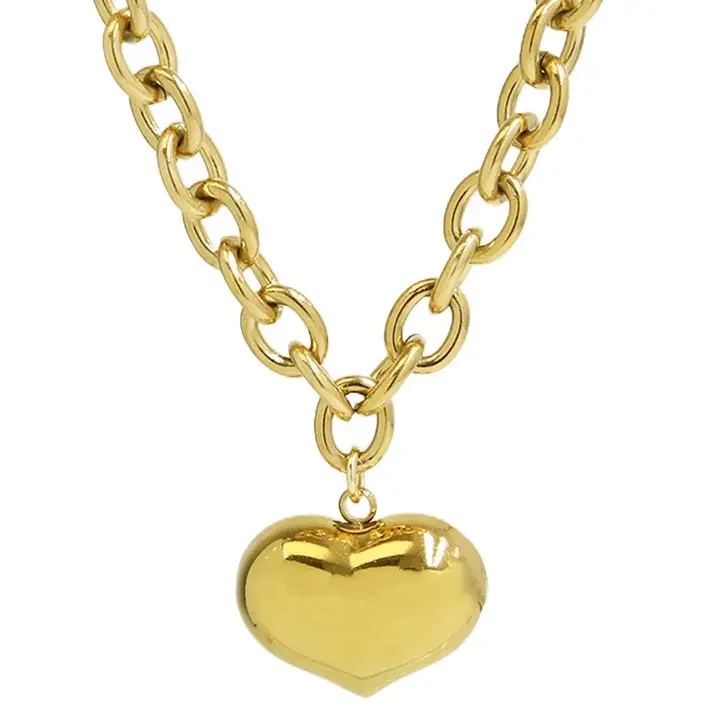 Gold Heart Necklace