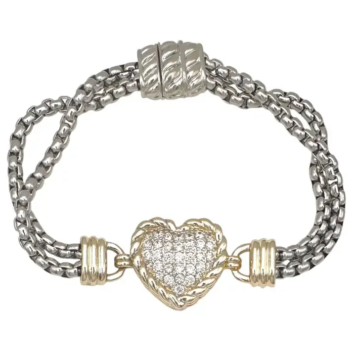 Magnetic Heart Bracelet