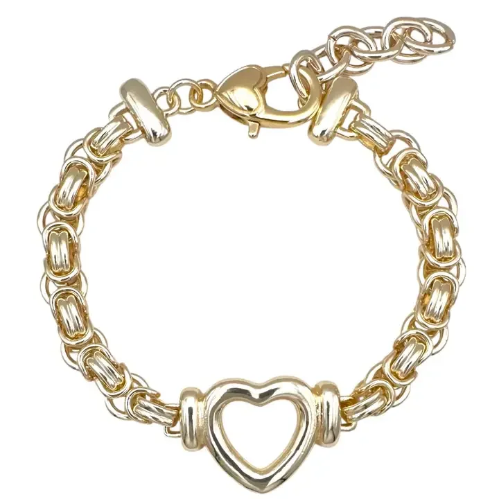 Byzantine Heart Station Bracelet
