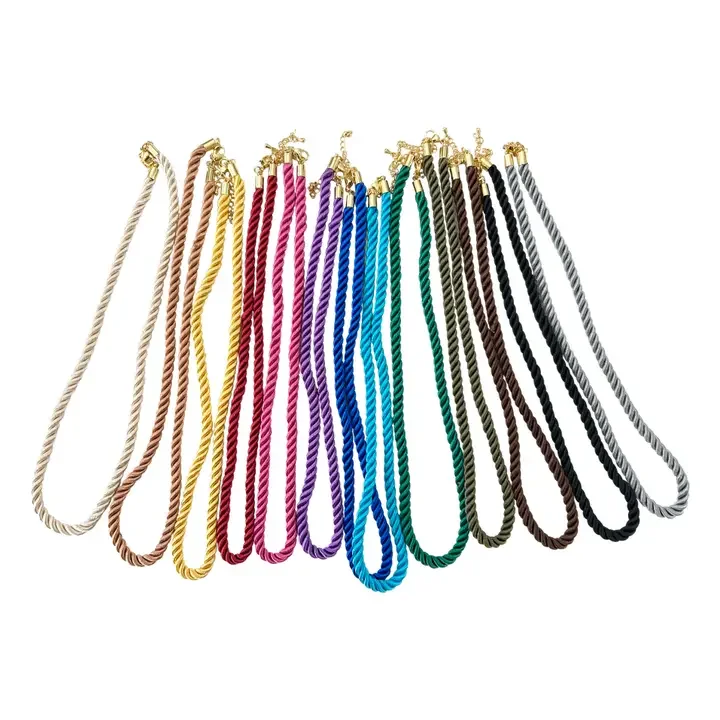 Colored Cord Necklace
