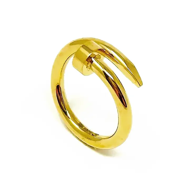 Gold Nail Ring