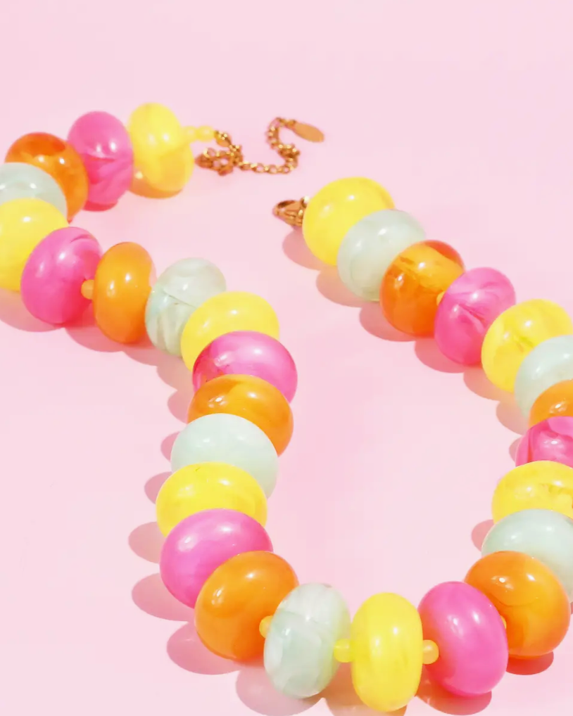 Sugar Bead Bubble Necklace
