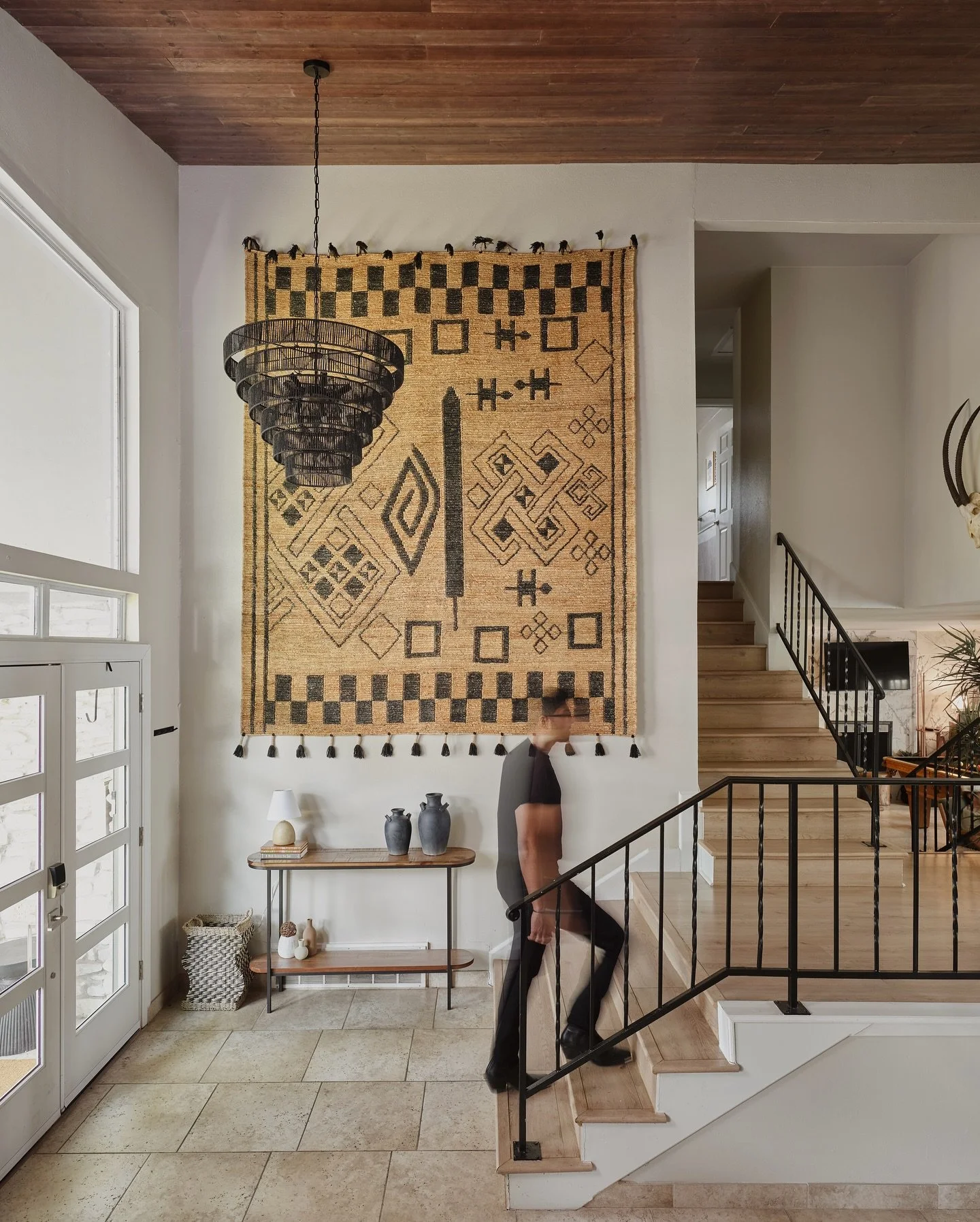 The project that put us on the map almost didn&rsquo;t come together. We were hunting for a piece big enough to anchor this massive entryway wall when a friend at Banana Republic Home in NYC called us out of the blue... &ldquo;we&rsquo;re shutting do