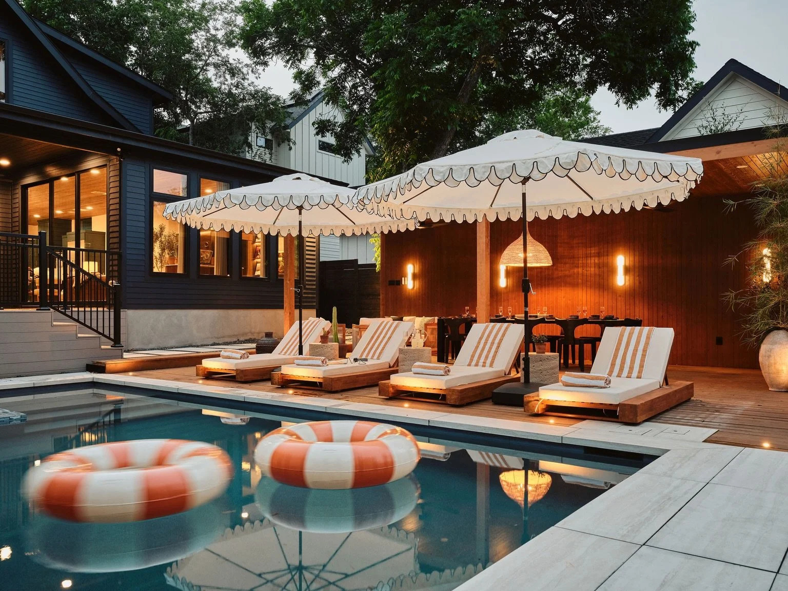We&rsquo;ve never believed a home stops at the backdoor&hellip;

It&rsquo;s the continuation of the same story&hellip; carrying the exact same emotional weight and intimacy as our interiors.

We approached this backyard as a living room without a cei