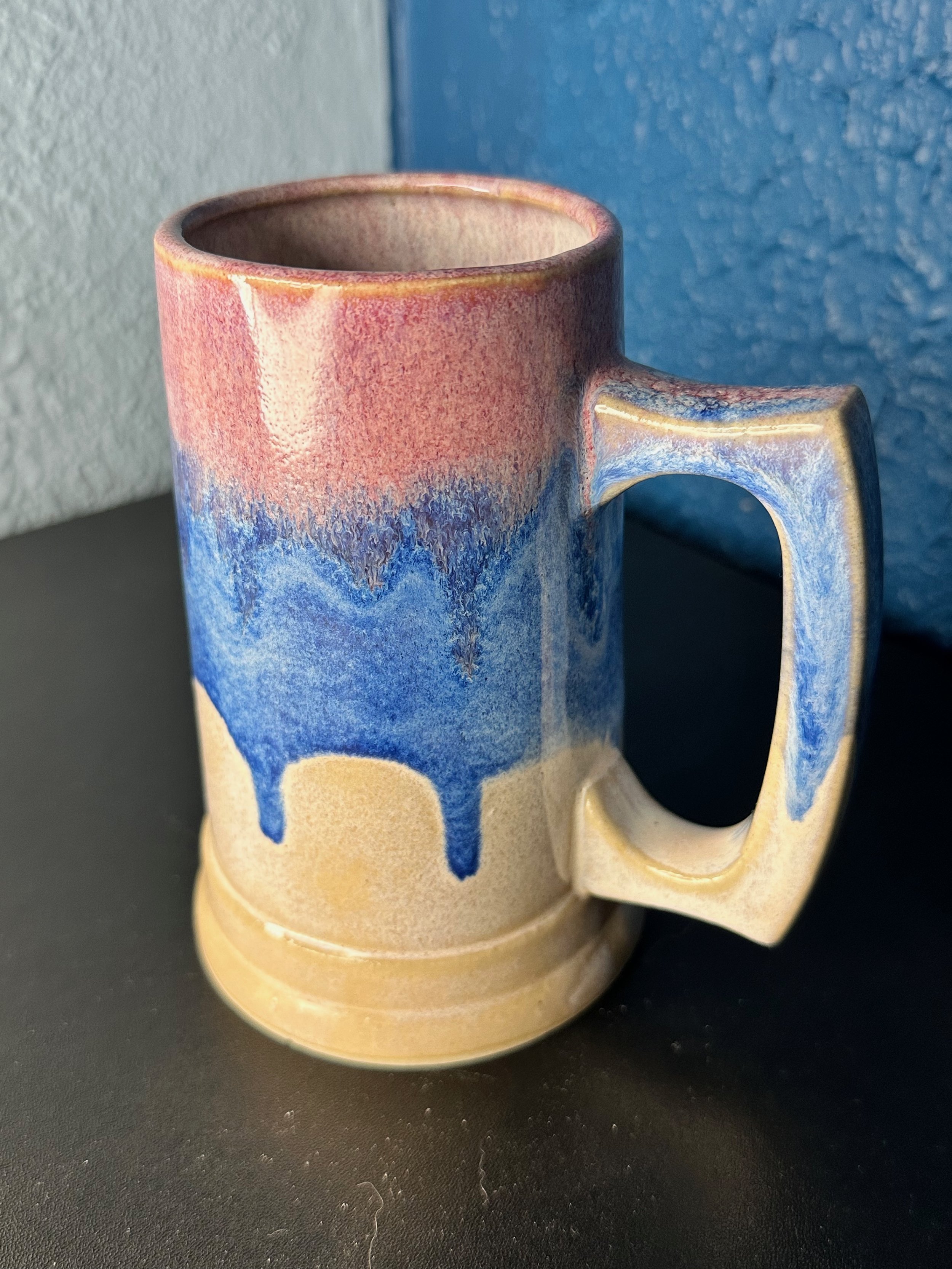 Pink and Blue Mug